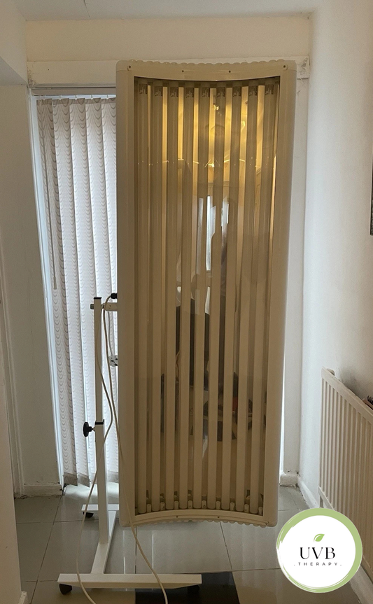 UVB Light Therapy Unit 9 Lamp At-Home Narrowband 7 TL 100W/01 and 2 High UVB lamps RRP £2420 Psoriasis Eczema Vitiligo