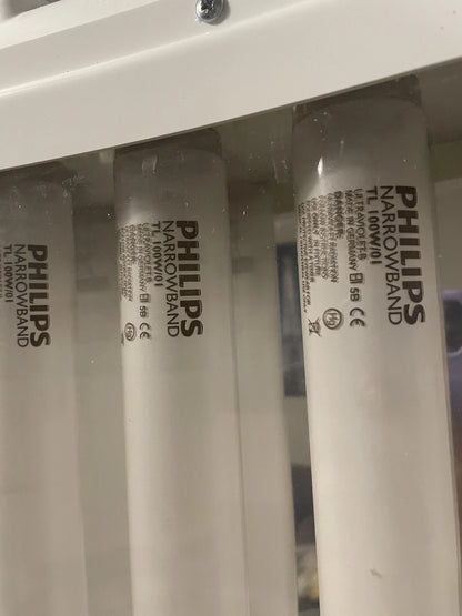 UVB Light Therapy Unit 9 Lamp At-Home Narrowband TL01 RRP £2650 Psoriasis Eczema Vitiligo